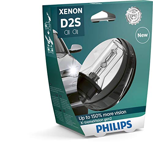 Philips 85415XV2S1 Xenon-Scheinwerferlampe X-tremeVision D1S Gen2, Einzelblister