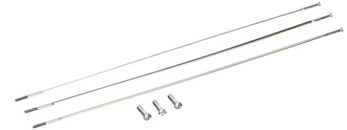 Zipp Speiche & Nippel CX Ray Straight Pull externe Silber 260 mm (3 Stück)
