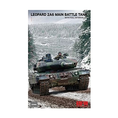 Rye Field Model RM5066 Leopard 2 A6 Main Battle Tank with full Interior Maßstab1:35 - Modellbau
