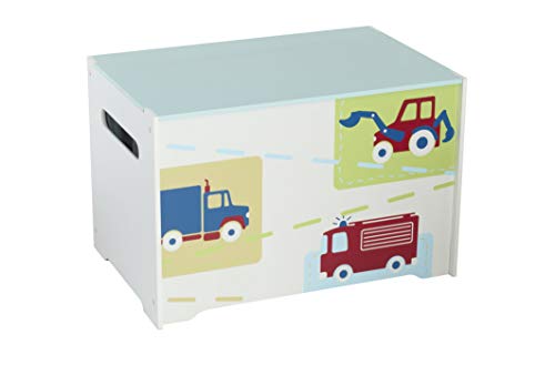 Fahrzeuge - Spielzeugkiste für Kinder - Aufbewahrungsbox für das Kinderzimmer