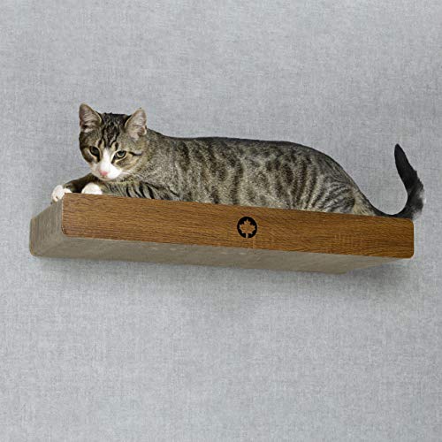CanadianCat Company ® | Wand - Kratzbrett | Catwalk für Katzen ca. 70 x 30 x 8 cm zum montieren Kratzpappe XXL