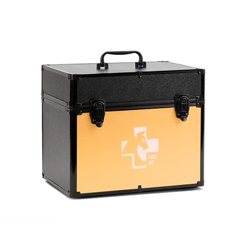 UNIQHORSE First Aid Box Black-Gold - Für Reiter entwickelt