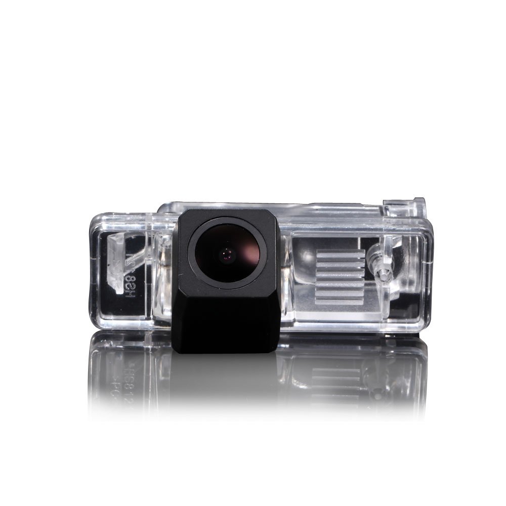 Kalakass Rückfahrkamera an Nummernschild anbringbar 170 Sichtwinkel Nachtsicht Wasserdicht Einparkkamera für Viano Vito Sprinter W639