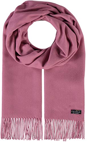 FRAAS Damen-Schal in Uni-Farben aus Cashmink weicher als Kaschmir - XXL-Schal, Made in Germany Rosa