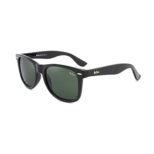 Lee Cooper Men & Women Polarised Sunglasses Green G15 Lens (LC1018C02)