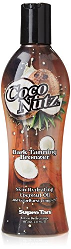 Supre Tan Coco Nutz Dark Tanning Sunbed Bronzer Skin Hydrating Coconut Oil 235 ml