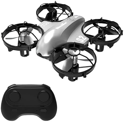 Simulus Multidrohne: Mini-Quadrocopter, Fernbedienung, Gesten-Steuerung, Hindernis-Sensoren (Drohne für Kinder)