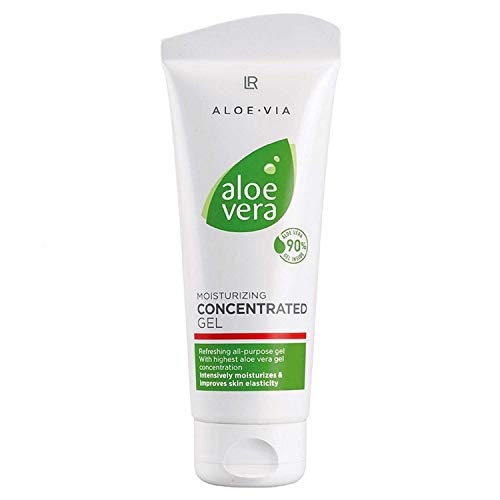 LR ALOE VIA Aloe Vera Gelkonzentrat Konzentrat Feuchtigkeitsgel (5x 100 ml) + Gratis Tic Tac