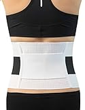 Hydas Rückenstützbandage Extra Stark Gürtel für einen gesunden Rücken und korrekte Haltung Bandage bei Rückenschmerzen und Muskelschwäche (Extra starke Stützkraft) Einheitsgröße