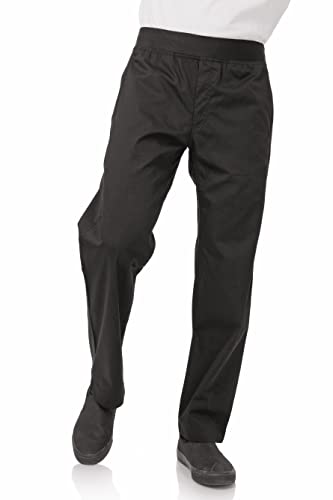 Chef Works Lightweight Slim Trouser Black - Size XS