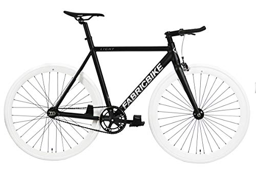 FabricBike für Herren Light Fahrrad, schwarz/weiß, M