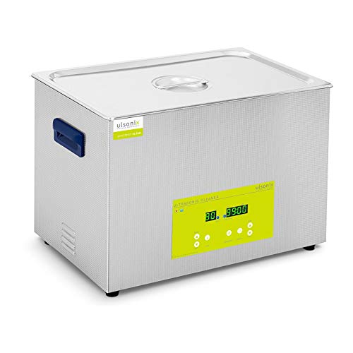 ulsonix PROCLEAN 30.0S Ultraschallreiniger 30 L Ultraschallreinigungsgerät 600 W Schallfrequenz 40 kHz digital Timer Degus Ablasshahn