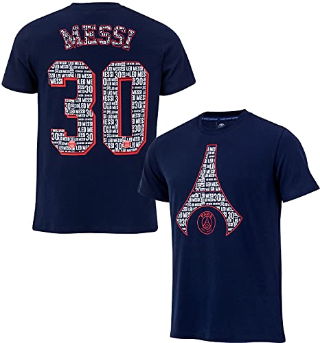 Paris Saint-Germain T-Shirt Lionel Messi PSG, offizielle Kollektion, Herren, blau, S