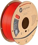 Polymaker PE01004 PolyLite Filament ABS geruchsarm 1.75mm 1000g Rot 1St.