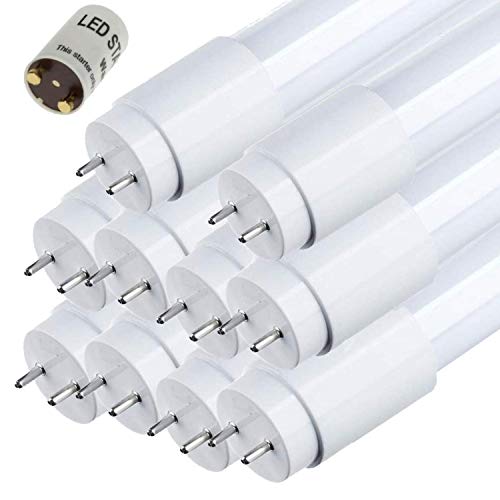 Sigmaled lighting - LED-RÖHRE 60cm 9W T8 G13 - Effizienz 1170 lm (130 lm/W) - Neutralweiß Licht 4000K - Ersetzt 18W Neon - Abstrahlwinkel 300° - Starter-LED inklusive - 10er-PACK