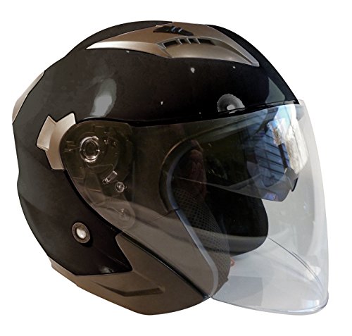 TORX Helm Moto matt3, schwarz, Größe S