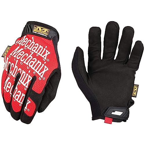Mechanix Glove, 2-Ply, Size 10, Red, Sold as 1 Pair