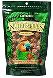 (4 Pack) Lafeber Tropical Fruit Nutri-Berries Parrot Food 10 oz | Foraging Fun