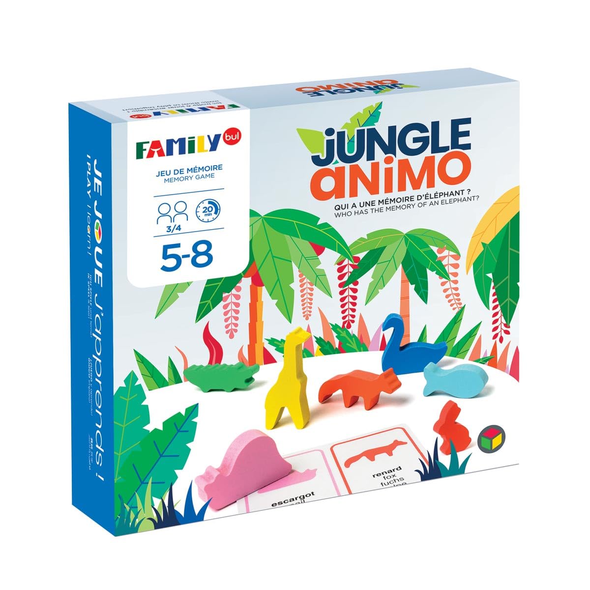 OXYBUL | Gesellschaftsspiel Jungle animo