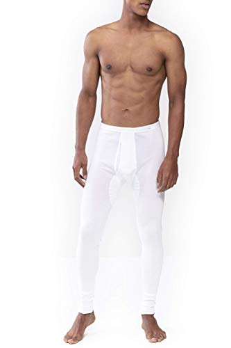 Mey Basics Serie Noblesse Herren Long-Pants Weiß 10