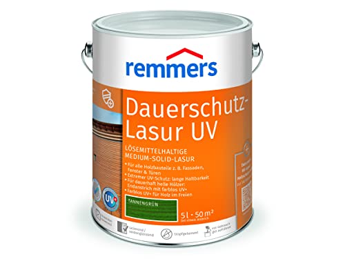 Remmers Langzeit-Lasur UV, 5L, Tannengrün