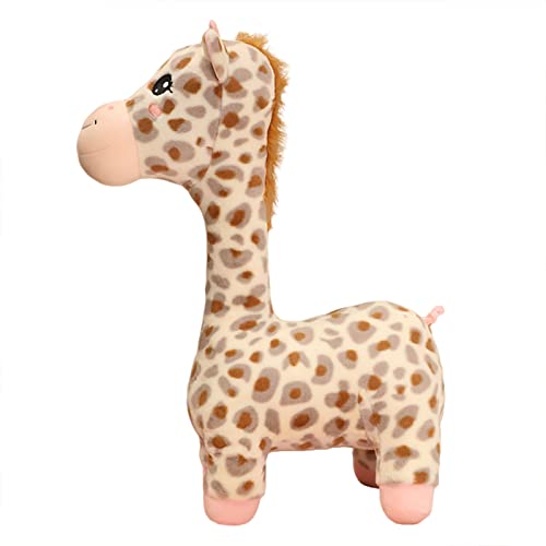 EXQUILEG Giraffen Kuscheltieren, Plüschtiere Giraffe Kuscheltier, Plüschtier Spielzeug, Giraffe Puppe Stofftier Plüschspielzeug Kinder Geschenk (55cm)