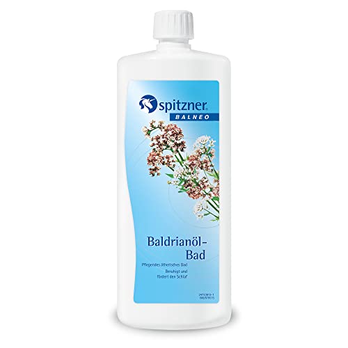 Spitzner Gesundheitsbad Baldrianöl 1000 ml - Gesundheitsfördernder Badezusatz mit ätherischem Öl aus Baldrian | fördert den gesunden Schlaf