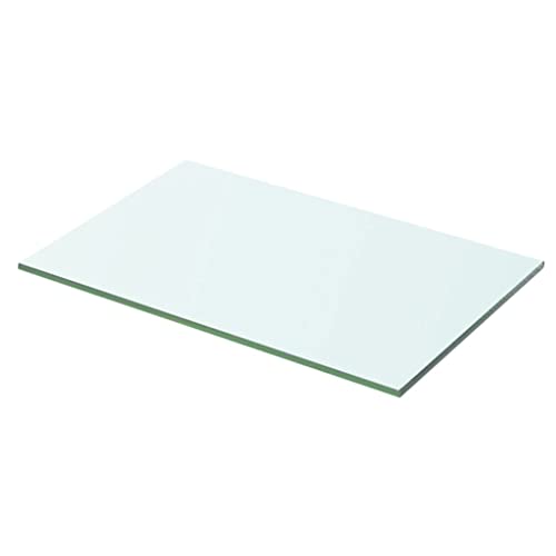 GeRRiT Regalboden Glas Transparent (Color : Transparent, Size : 50 x 25 cm (L x B))