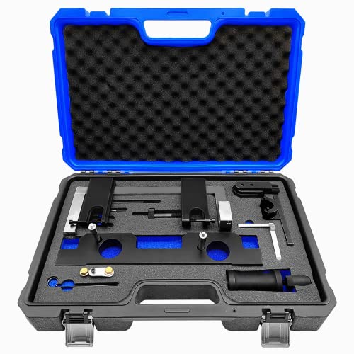 ZKTOOL Camshaft Timing Locking Tool Kit Fit for BMW N20 N26 Engine，with Flywheel Holder and 7676 Oil Seal Repair Kit，Engine Alignment Locking Timing Tool Kit.