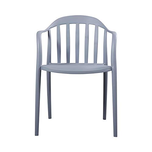 ZONS 2er Set Zion Stuhl PP grau stapelbar - außen oder innen