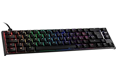 Ducky ONE 2 SF CH-Layout, MX-Silent-Red, RGB LED, schwarz