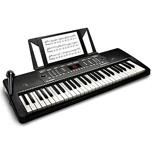 Alesis (Harmony 54 Mkii) Prtatile Tastatur 54 Tasten Mit Notenständer Und Mikrofon