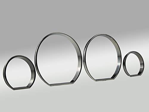 LETRONIX Black Chrom Tachoringe Tacho Ringe zum Clipsen geeignet für Fahrzeug E46 3er Reihe
