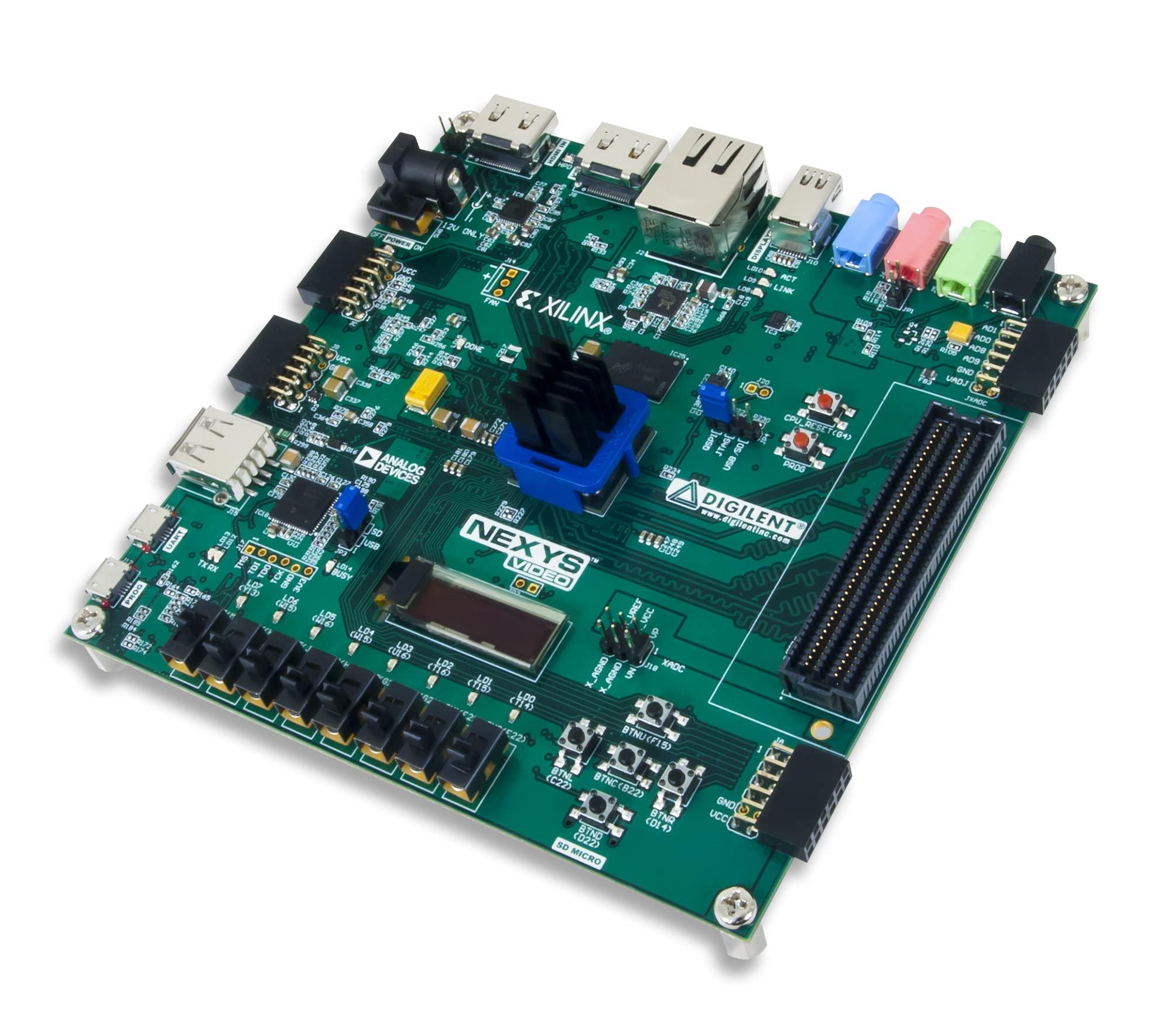 Nexys Video Artix-7 FPGA: Entwicklungsplattform für Multimedia-Applikationen