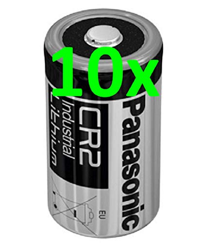 10x Lithium Batterie CR2 3V 850mAh CR17355, DLCR2, EL1CR2, CR15H270 AKKUman Set (10er)