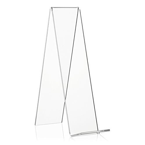 VITAdisplays Warenstütze, PLEXIGLAS Acrylglas (PMMA), klarsichtig, transparent, 20 cm, 10