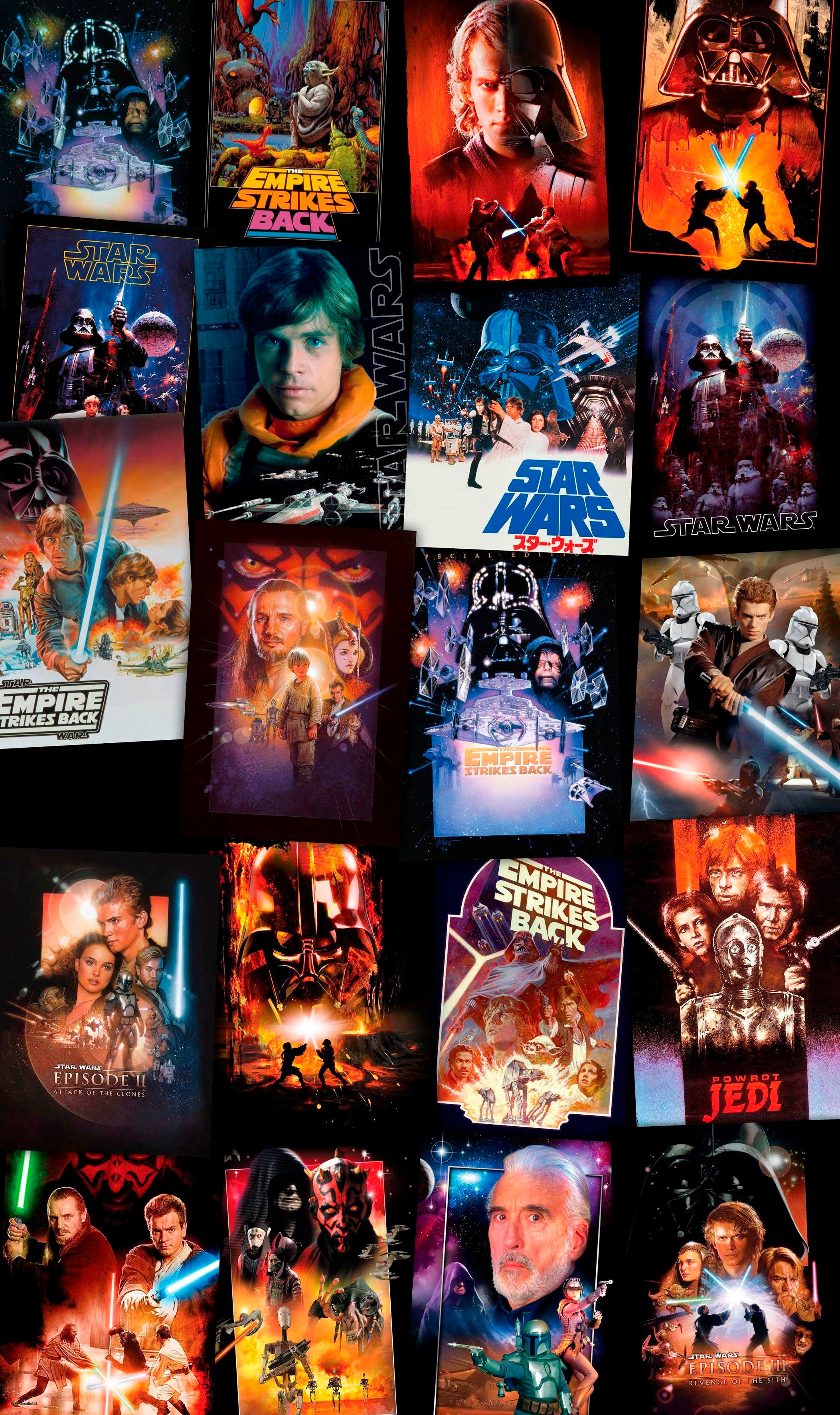 Komar Vliestapete "Star Wars Posters Collage"