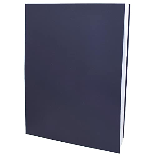 Artway Indigo - Handgefertigtes Skizzenbuch (150 g/m²) mit gebundenem Hartcover - A1 Hochformat