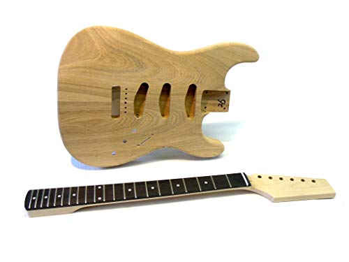 E-Gitarren-Bausatz/Guitar DIY Kit ML-Factory® Style I ohne Pickguard, Esche-Body