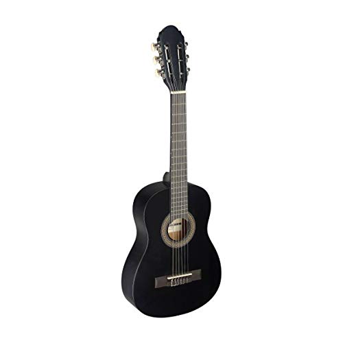 Stagg C405 1/4 Klassische Gitarre - schwarz 1/4 schwarz