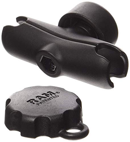 Ram Mounts UNPKD RAM SEC DBL Socket ARM for 1Inch Ball, RAM-B-201-SU (ARM for 1Inch Ball)