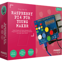 Raspberry Pi 4 für Kids: LED-Würfel, verrückte Farbenspiele, Discolicht und vieles mehr programmieren und mit Knete steuern.