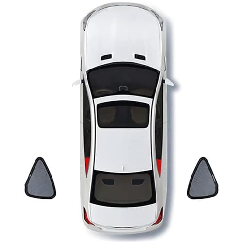 Auto Seitenfenster Sonnenschutz für Audi A5 Coupe,Hochelastisches Material Vorne und Hinten Sonnenschutz UV Schutz Atmungsaktiv Sonnenblende,D