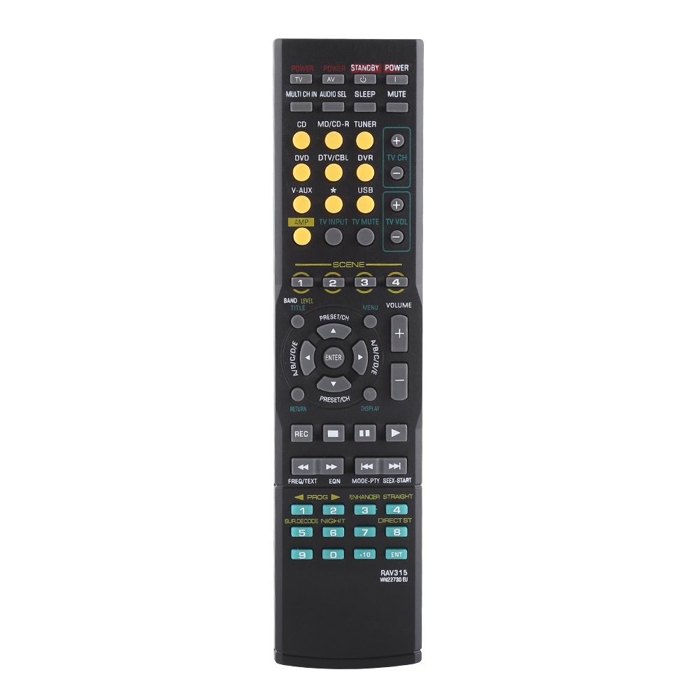 Mavis Laven Audio Remote Control Universal-Fernbedienung als Ersatz für Yamaha RAV315 WN22730 EU