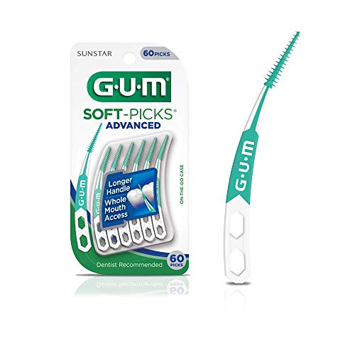 GUM Soft-Picks Advanced 60 ea (Pack of 2) by GUM