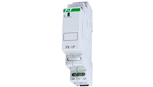 Elektromagnetische Relais 1P 16A 12V AC/DC PK-1P-12V f&f 5908312595625