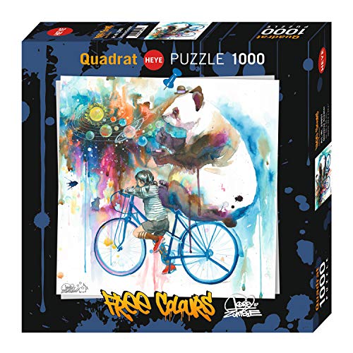 Heye Puzzle 29851 Art Lab Puzzles, Free Colours Puzzzle, Mehrfarbig