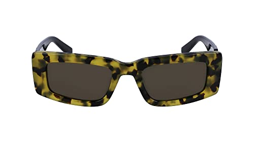 Calvin Klein Jeans Unisex CKJ23609S Sunglasses, Yellow Havana, Einheitsgröße
