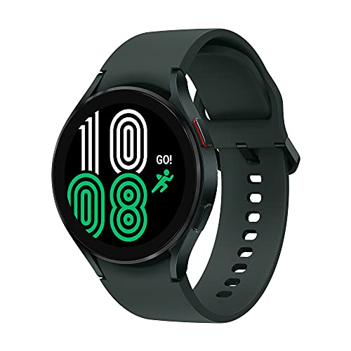 Samsung Galaxy Watch4, Runde LTE Smartwatch, Wear OS, Fitnessuhr, Fitness-Tracker, 44 mm, Green inkl. 36 Monate Herstellergarantie [Exkl. bei Amazon]