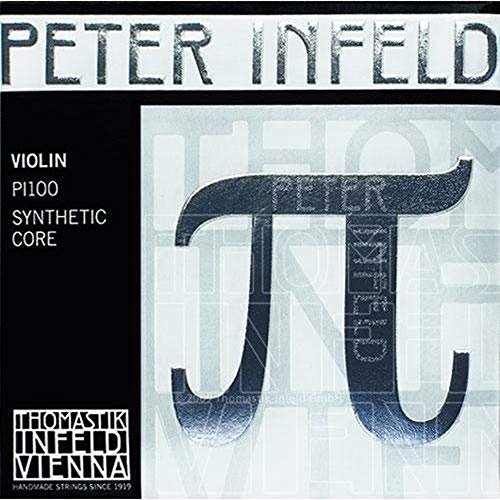 Thomastik Einzelsaite für Violine 4/4 Peter Infeld Synthetic Core - G-Saite synthetischer Kern, Silber umsponnen, medium